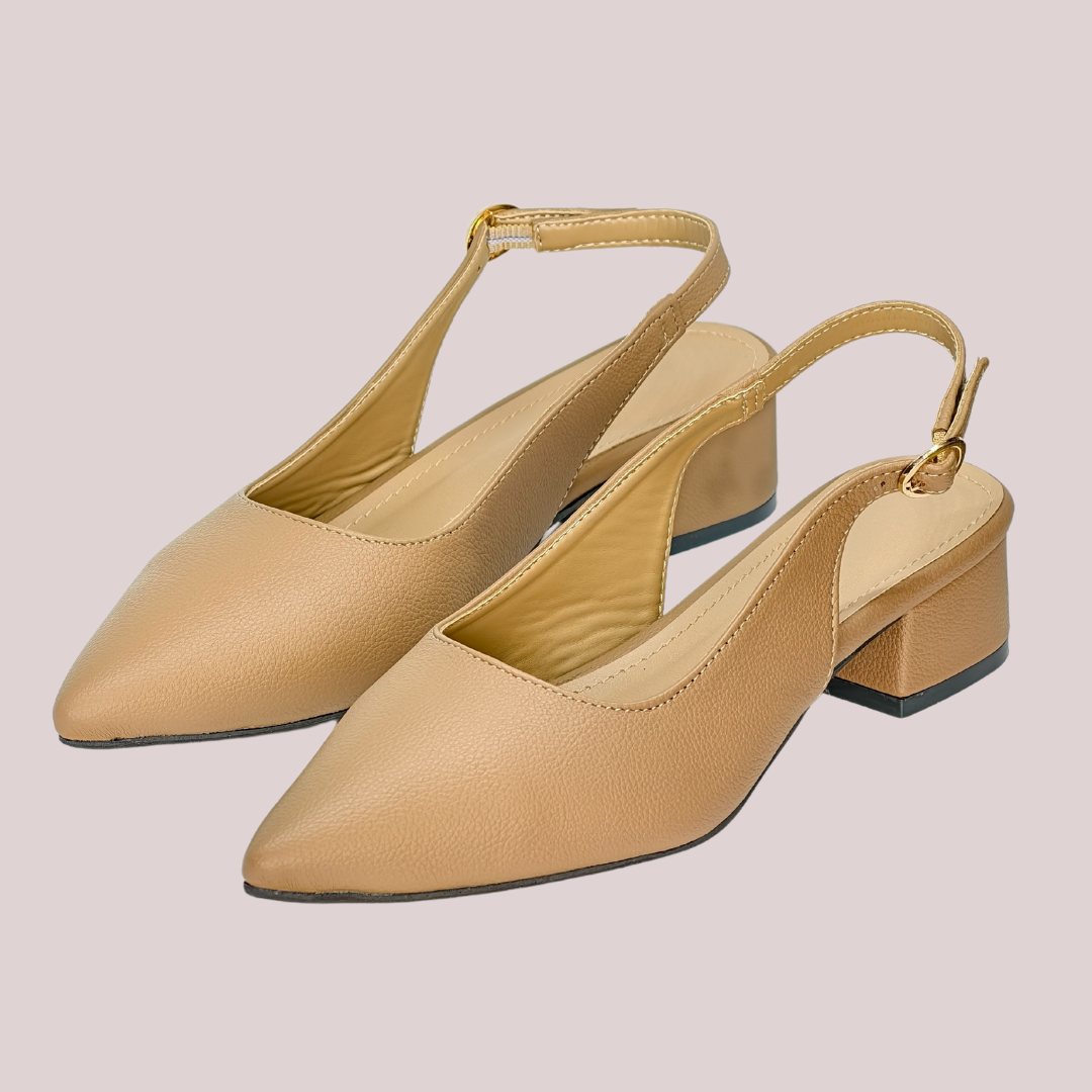 Classic Beige Heels