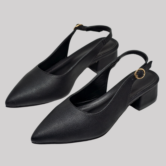 Midnight Black Heels