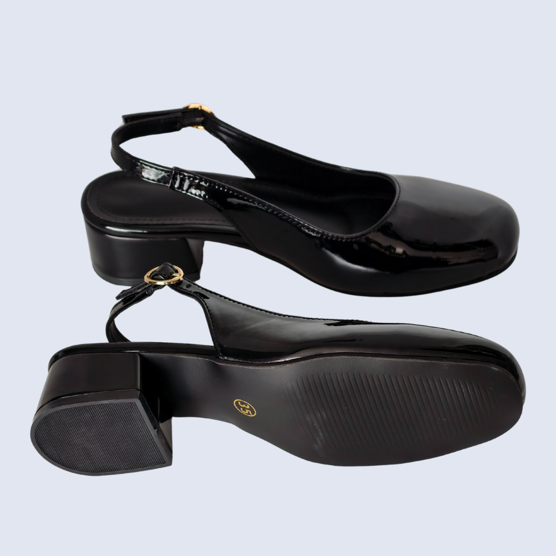 MJ Black Heels