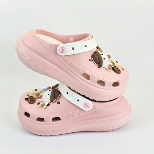 Creamy-Pink BOBO Clogs