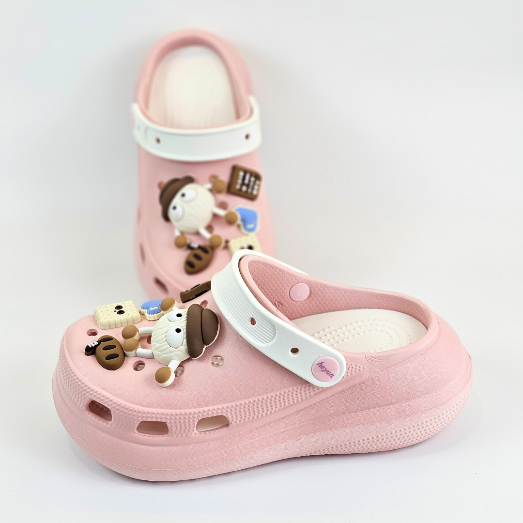 Creamy-Pink BOBO Clogs