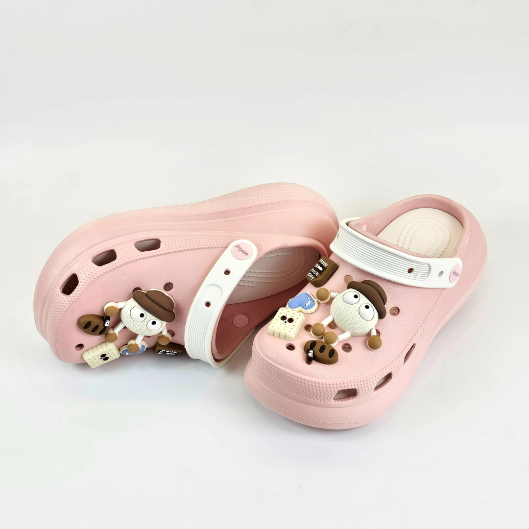 Creamy-Pink BOBO Clogs