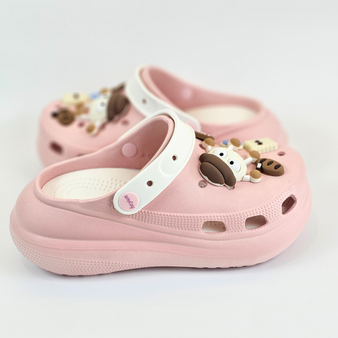 Creamy-Pink BOBO Clogs