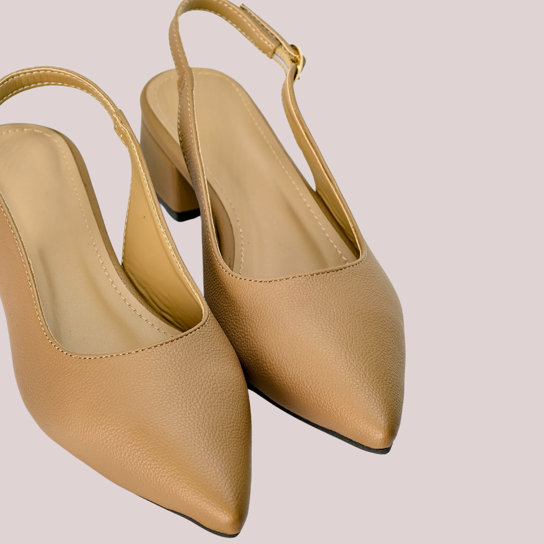 Classic Beige Heels