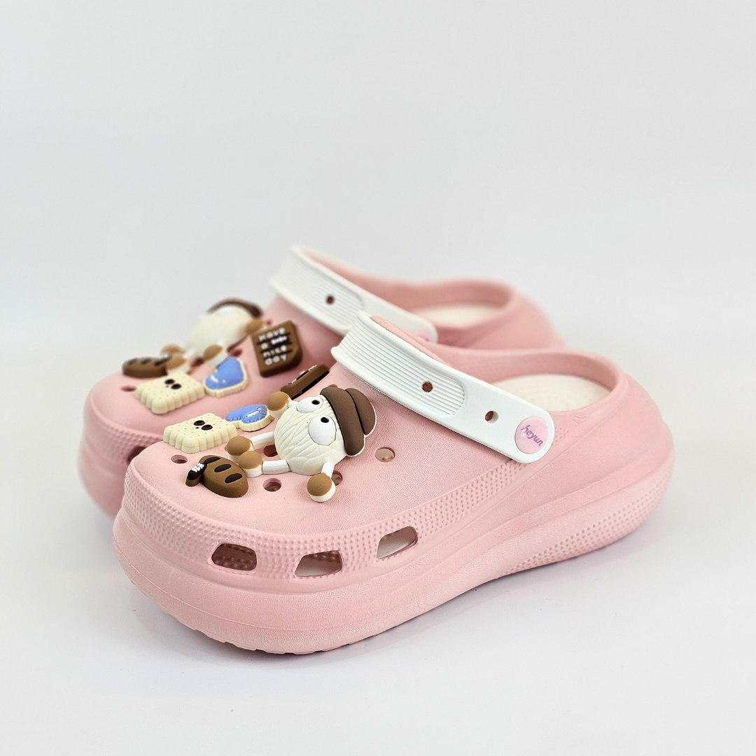 Creamy-Pink BOBO Clogs