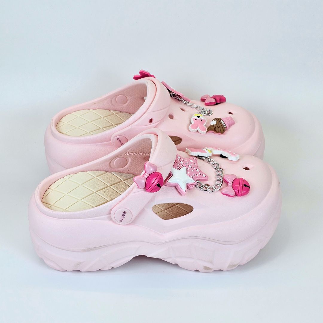 Starry Strawberry Clogs