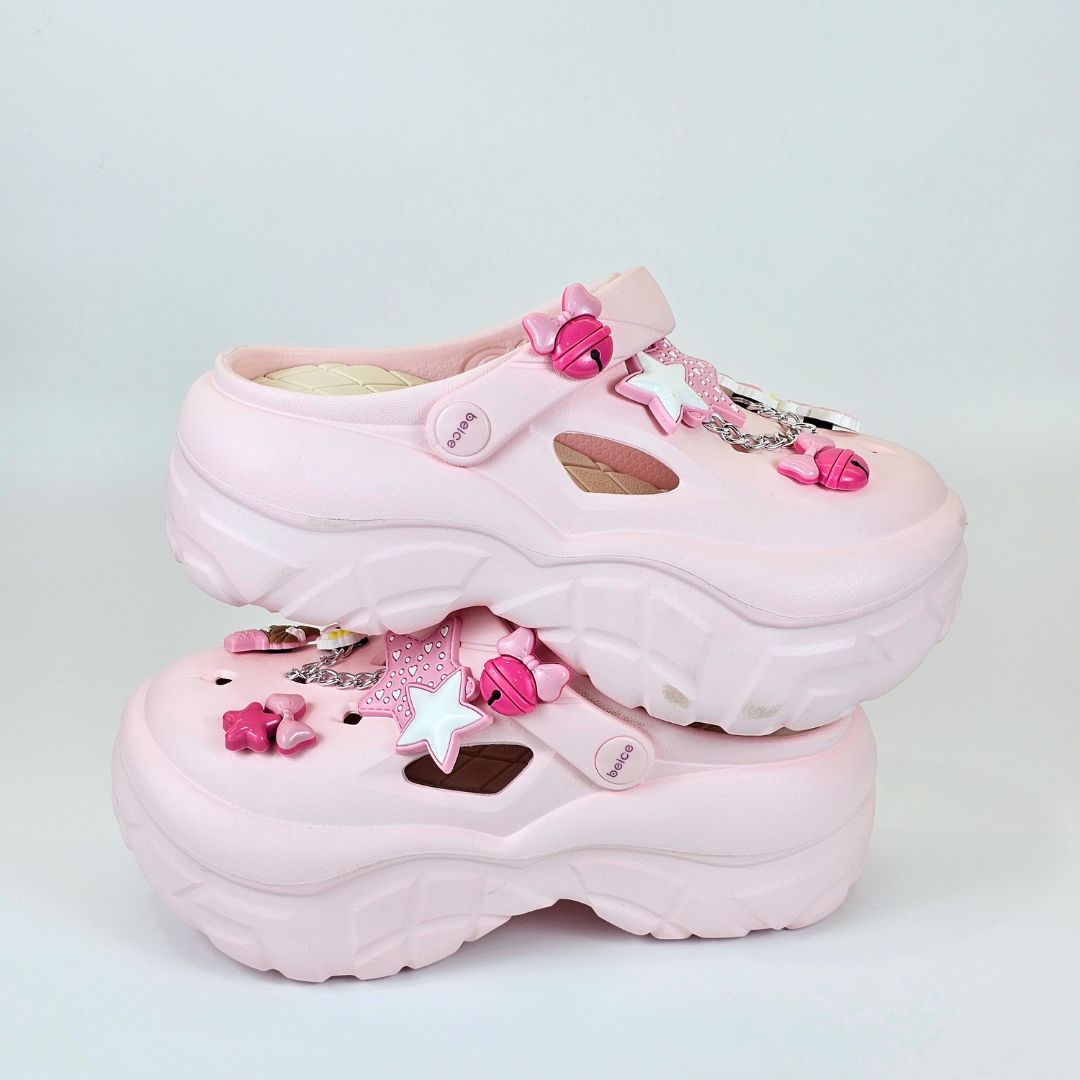 Starry Strawberry Clogs