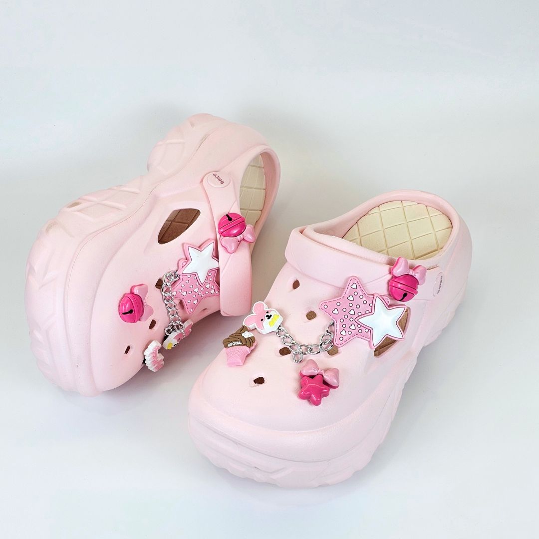 Starry Strawberry Clogs