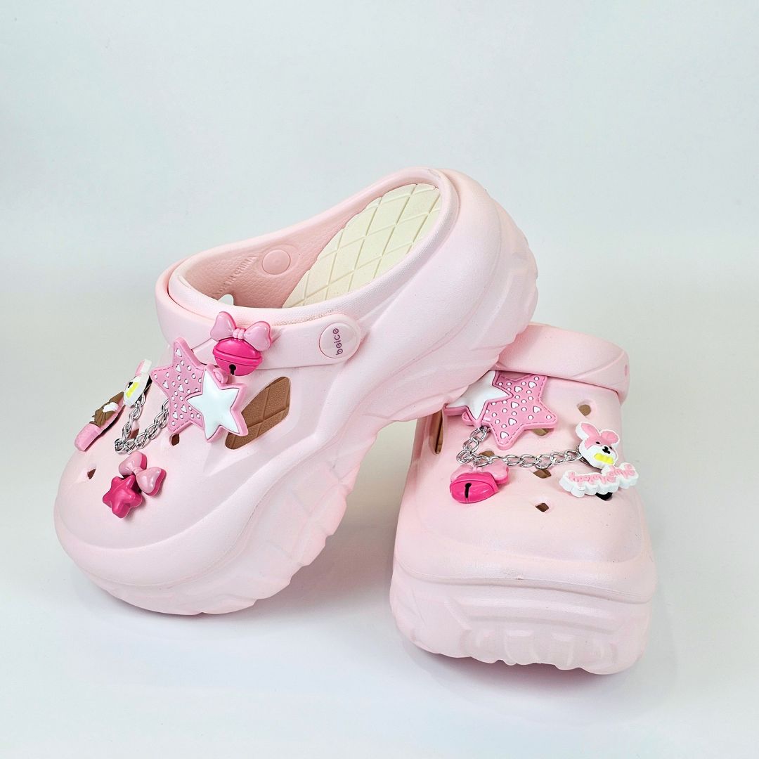 Starry Strawberry Clogs