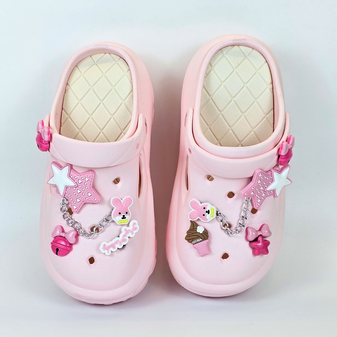 Starry Strawberry Clogs