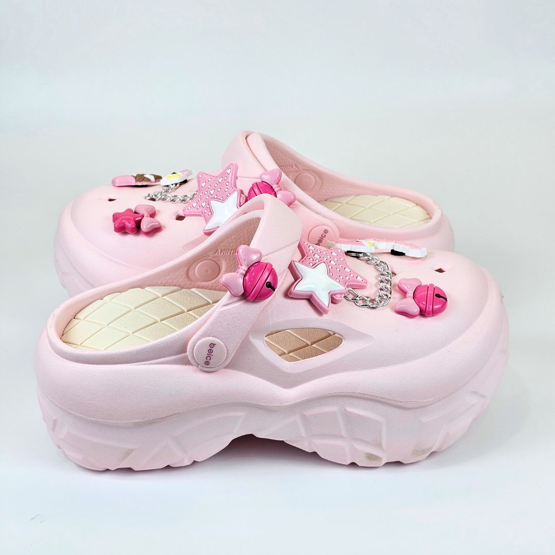 Starry Strawberry Clogs