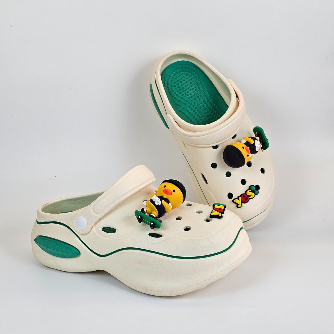 Skater Duck Clogs Green