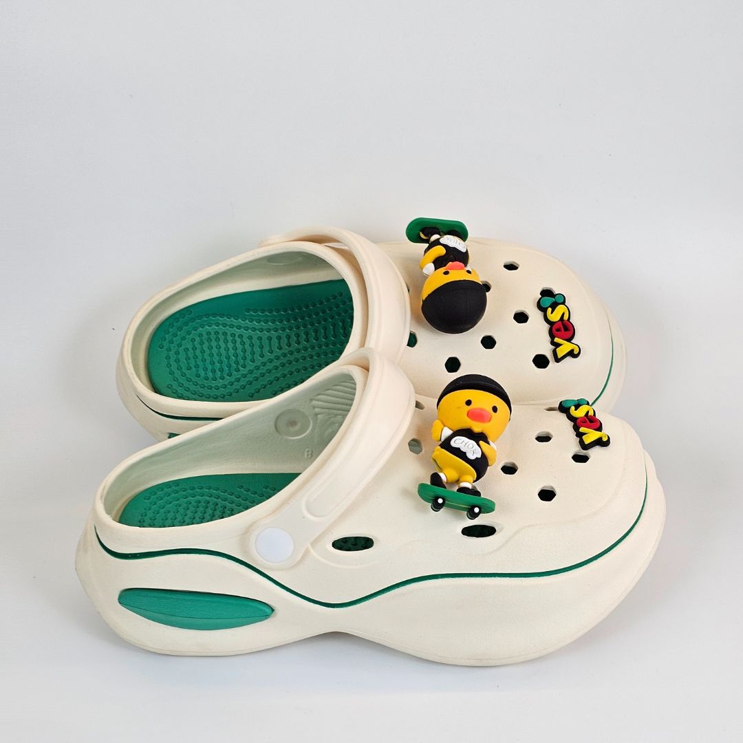 Skater Duck Clogs Green