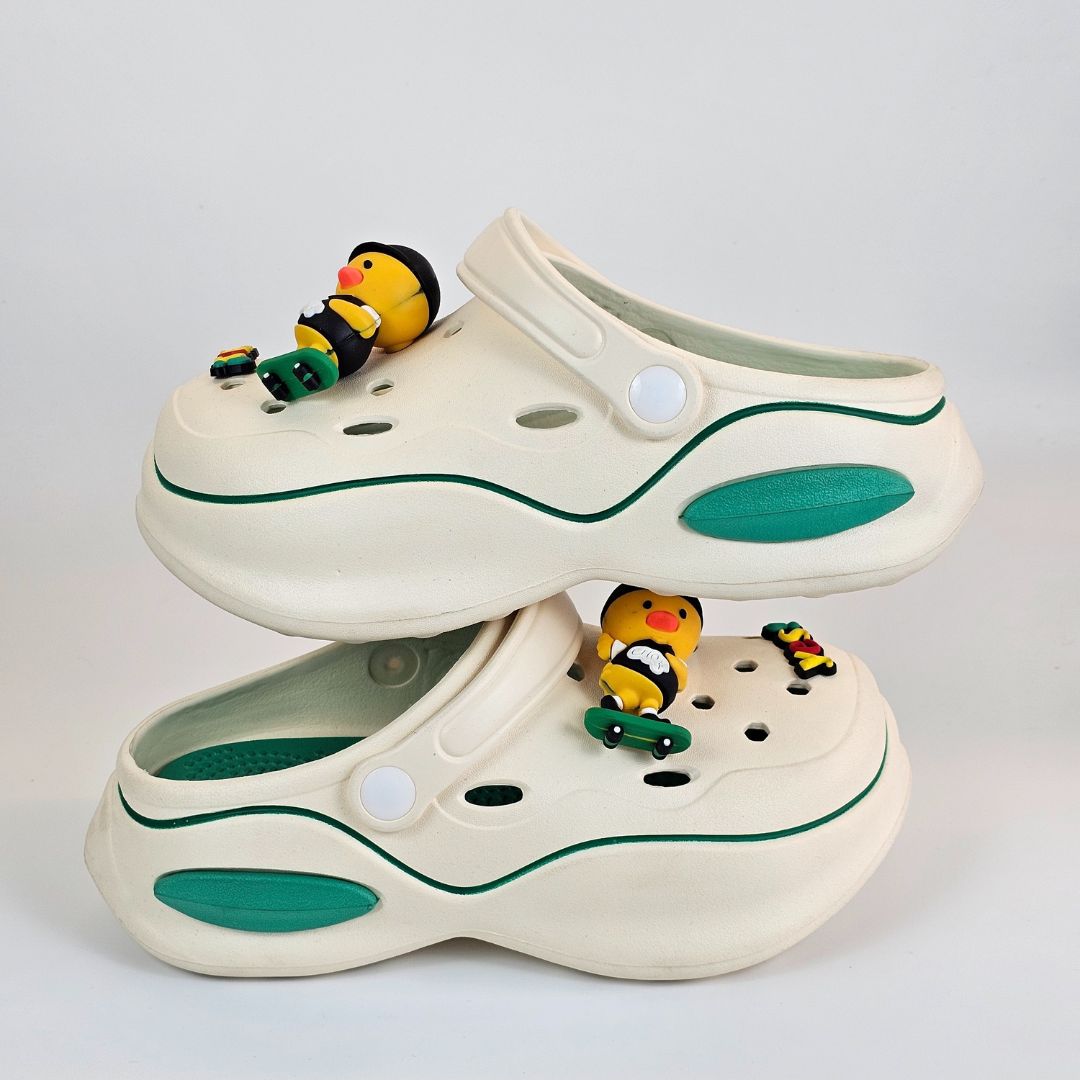 Skater Duck Clogs Green