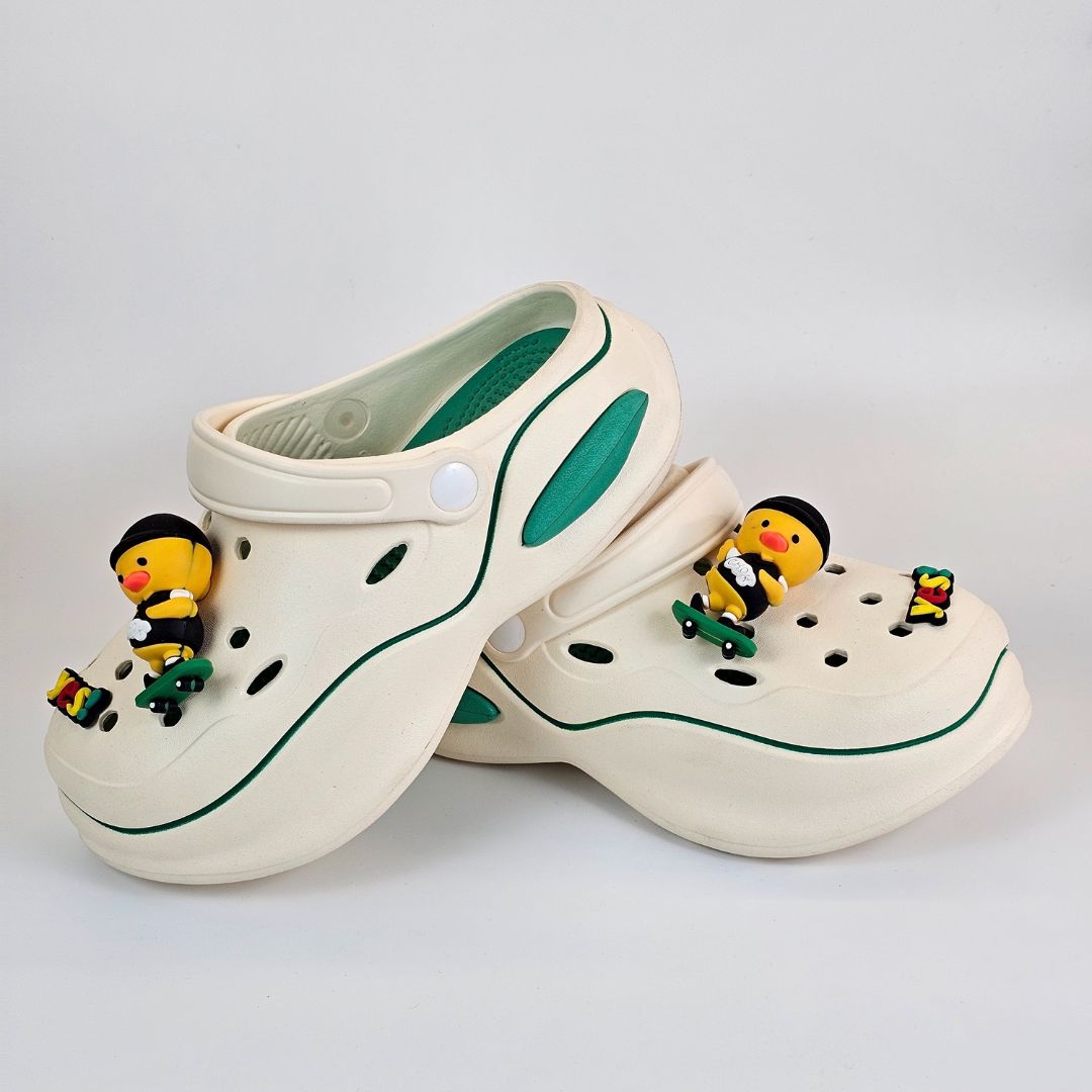 Skater Duck Clogs Green