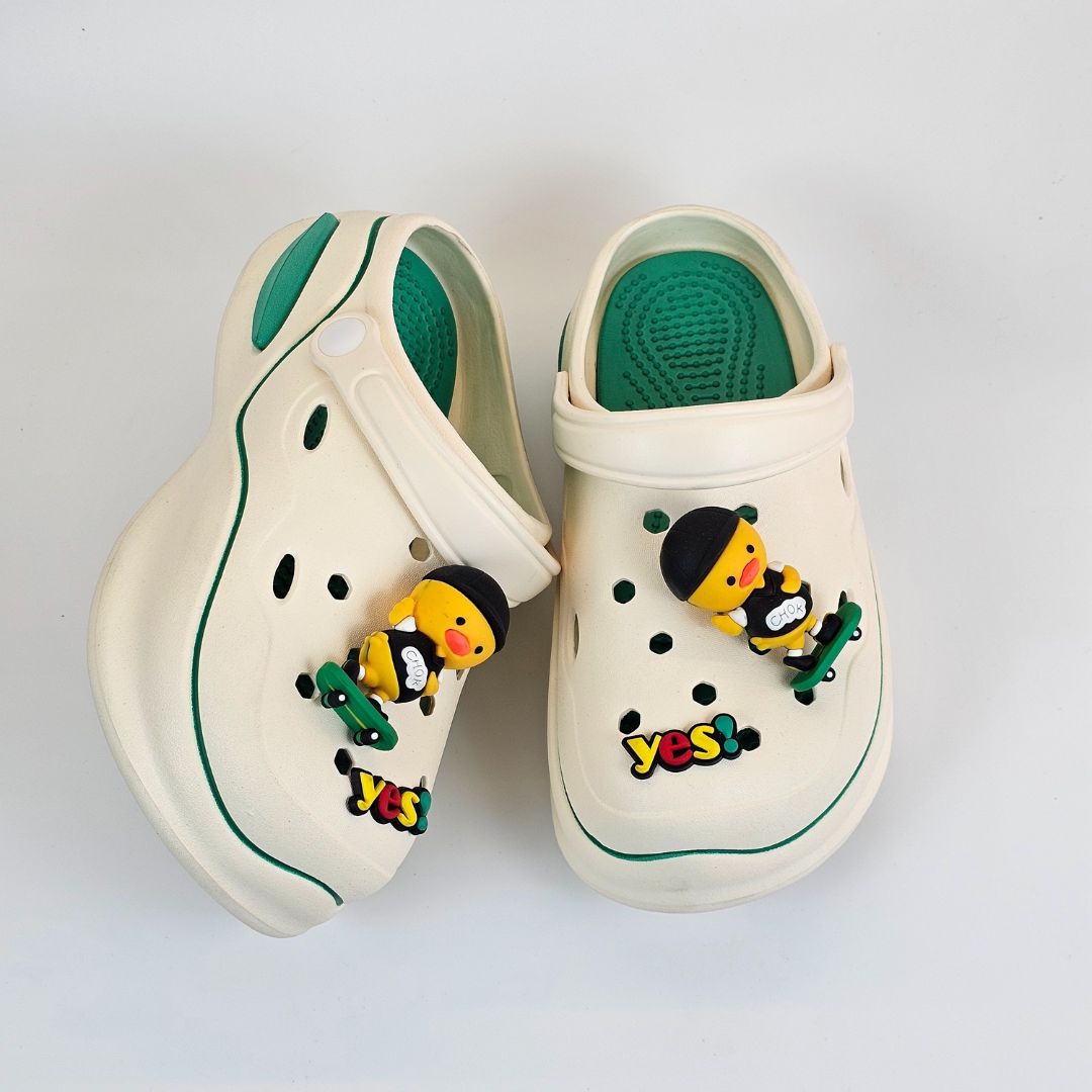 Skater Duck Clogs Green