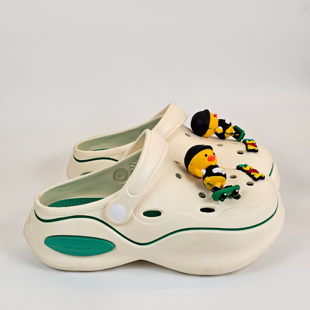 Skater Duck Clogs Green