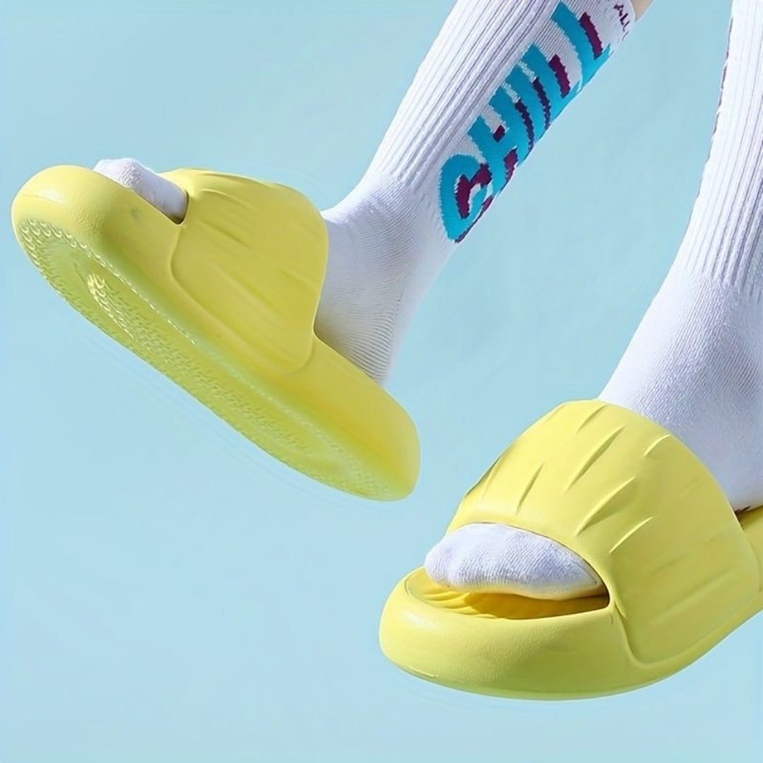 Puffed Bouncy Unisex Flip Flops