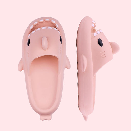 Pink Shark Slippers (unisex)