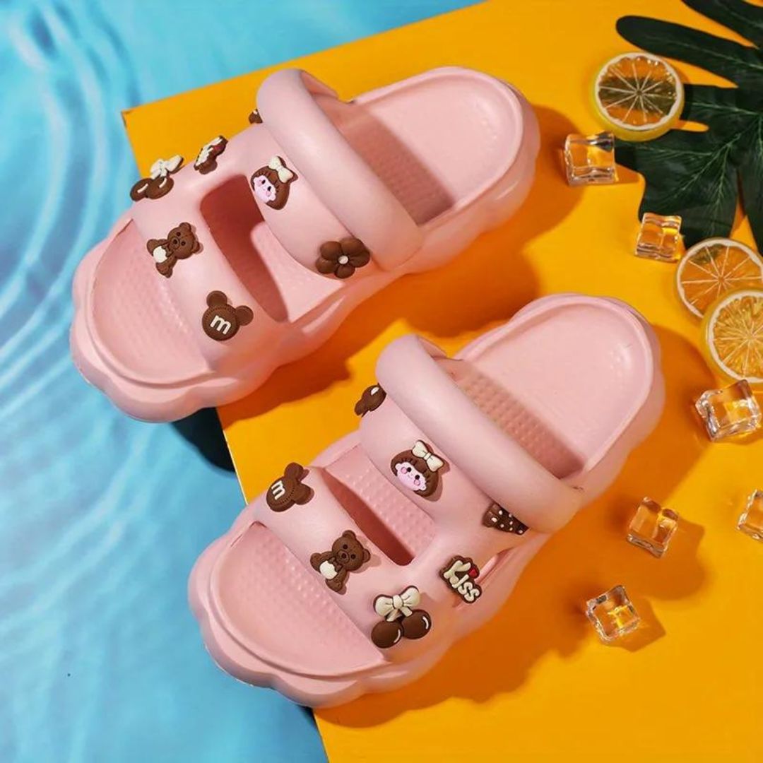 Strawberry Brownie Clogs